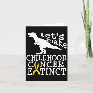 Childhood Cancer Dipg Awareness Extinct Gold Ribbo Kaart