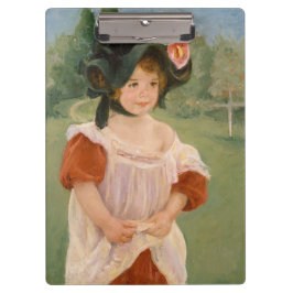 Childhood in a garden - Mary Cassatt Klembord