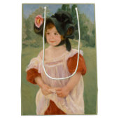 Childhood in a garden - Mary Cassatt Medium Cadeauzakje (Achterkant)