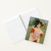 Childhood in a garden - Mary Cassatt Notitieboek (Binnen)