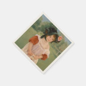 Childhood in a garden - Mary Cassatt Servet (Hoek)