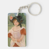 Childhood in a garden - Mary Cassatt Sleutelhanger (achterkant)