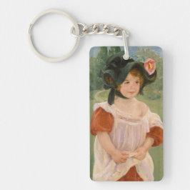 Childhood in a garden - Mary Cassatt Sleutelhanger