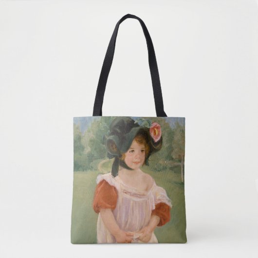 Childhood in a garden - Mary Cassatt Tote Bag (Voorkant)