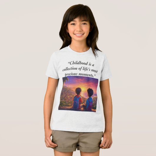 Childhood Memories Adventure - Kinder T-shirt (Voorkant volledig)