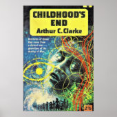 Childhoods End Arthur C Clarke Poster (Voorkant)