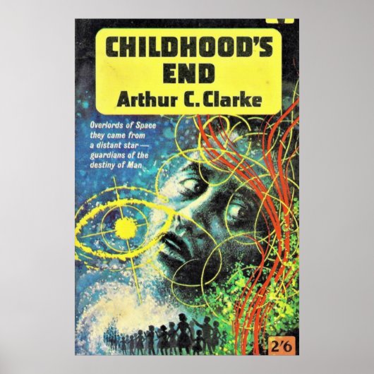 Childhoods End Arthur C Clarke Poster (Voorkant)