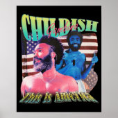 Childish Gambino Poster (Voorkant)