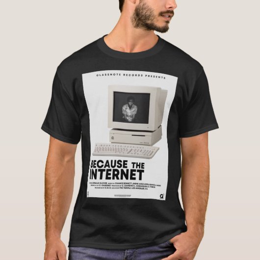 CHILDISH GAMBINO&X27;S OMDAT INTERNET T-SHIRT (Voorkant)