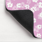 Childish Pink Flower Pattern Muismat (Hoek)