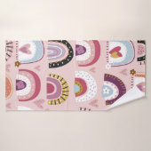 Childish seamless pattern with abstract hand drawn badhanddoek (Badhanddoek)