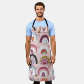 Childish seamless pattern with abstract hand drawn schort (Gedragen)