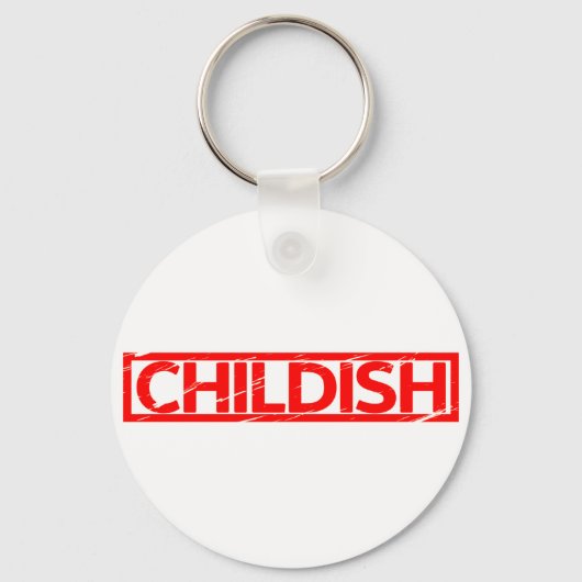 Childish Stamp Sleutelhanger (Voorkant)