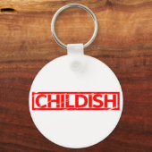Childish Stamp Sleutelhanger (Voorkant)