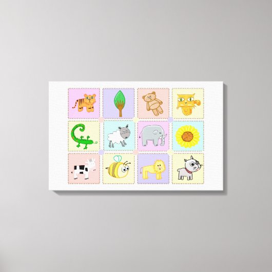 Childplay Canvas Afdruk (Voorkant)
