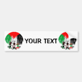 Children of Gaza Painting Palestine Flag  Bumpersticker (Voorkant)