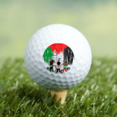 Children of Gaza Painting Palestine Flag  Golfballen (Insitu Shirt)