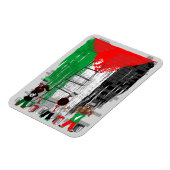 Children of Gaza Painting Palestine Flag  Magneet (Linkerzijde)