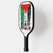 Children of Gaza Painting Palestine Flag  Pickleball Paddle (Links)