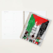 Children of Gaza Painting Palestine Flag  Planner (Display)