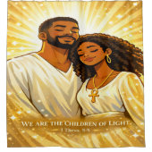 Children of Light Douchegordijn (Voorkant)