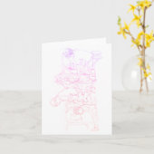 Children on the Playground Carousel Kaart (Gele Bloem)