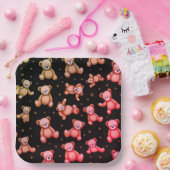 children paper plate papieren bordje (Feest)