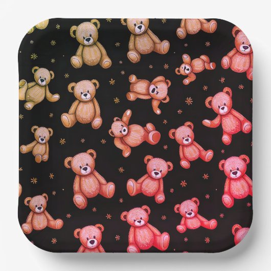 children paper plate papieren bordje (Voorkant)