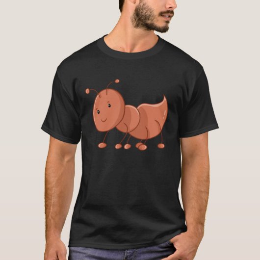 Children s Creepy Crawly Ant T-shirt (Voorkant)