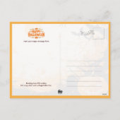 Children Trick or Treating on Halloween Night Feestdagenkaart (Achterkant)