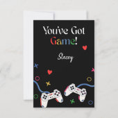 Children Valentine Video Gamer (Voorkant)