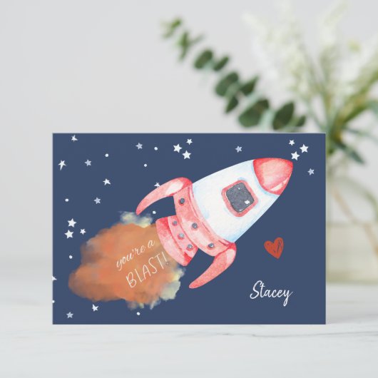 Children Valentine "You're a Blast!" (Staand voorkant)