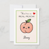 Children Valentine "You're a Real Peach" (Voorkant)