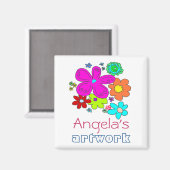 Childrens Artwork Magnet (Voorkant / Achterkant)