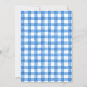 Children's BBQ Birthday Invitation Kaart (Achterkant)