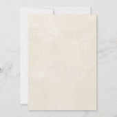 Children's birthday Invitation in camping vibes  Kaart (Achterkant)