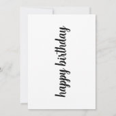 Children's birthday save the date (Achterkant)