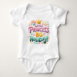 Children's bodysuit with a funny inscription