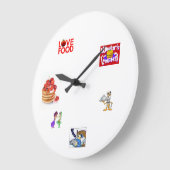 children's clock, grote klok (Hoek)