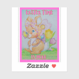 Children's Eastertime Sticker
