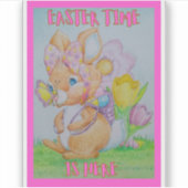 Children's Eastertime Sticker (Voorkant)