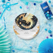 Children's Enchanted Dragon Verjaardag Papieren Bordje (Feest)