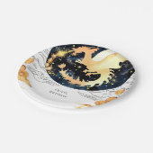 Children's Enchanted Dragon Verjaardag Papieren Bordje (Gekanteld)