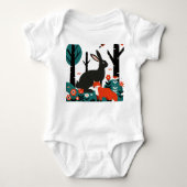 Children's illustration romper (Voorkant)