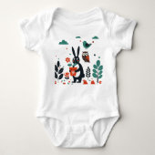 Children's illustration romper (Voorkant)