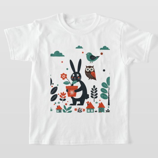 Children's illustration t-shirt (Laagn)