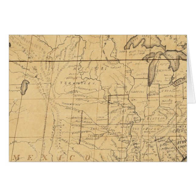 Children's Map Of The United States (Voorkant Horizontaal)