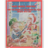 Children's Musical Christmas Stickers  (Voorkant)