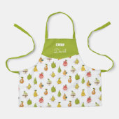 Children's pattern of fun pears schort (Voorkant)