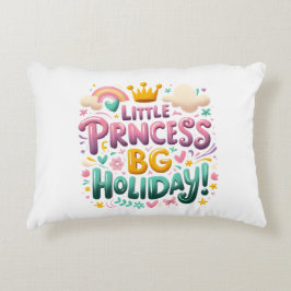 Children's Pillow with a funny inscription Accent Kussen